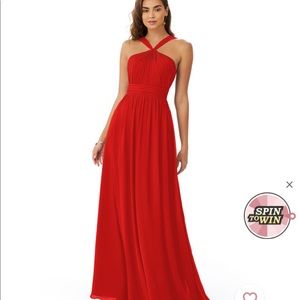 **NWT** Azazie Kielle Red Dress